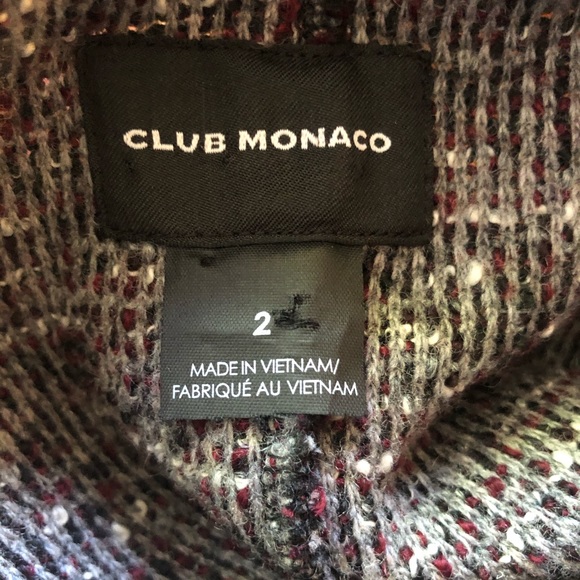 Club Monaco Wool Sweater Jacket - Picture 9 of 10